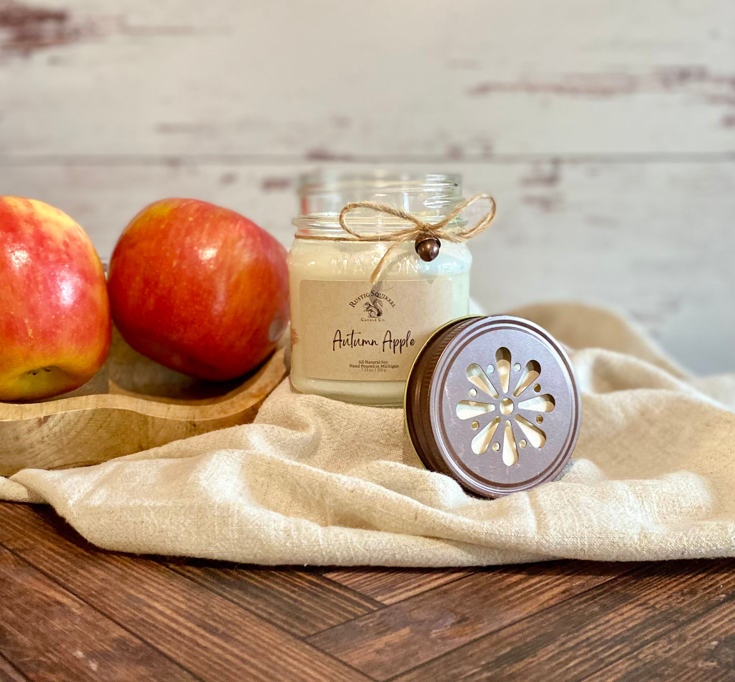 Autumn Apple Candle