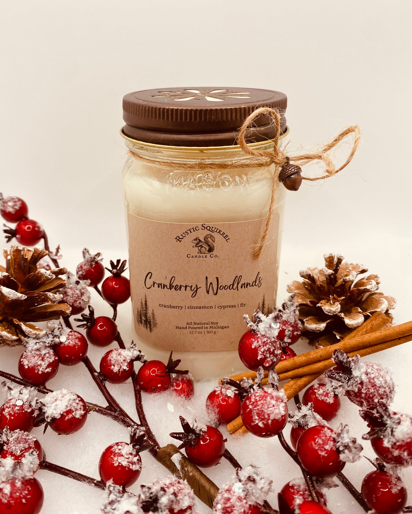 Cranberry Woodlands Candle